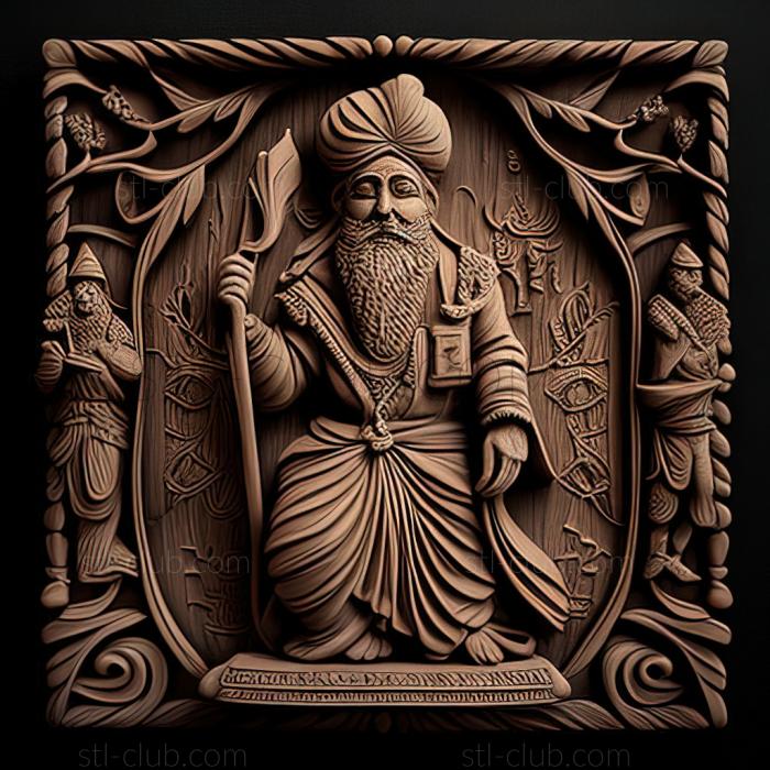 3D model Guru Har Krishan (STL)